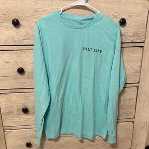 NWT Salt Life Turquoise Long Sleeve Tee